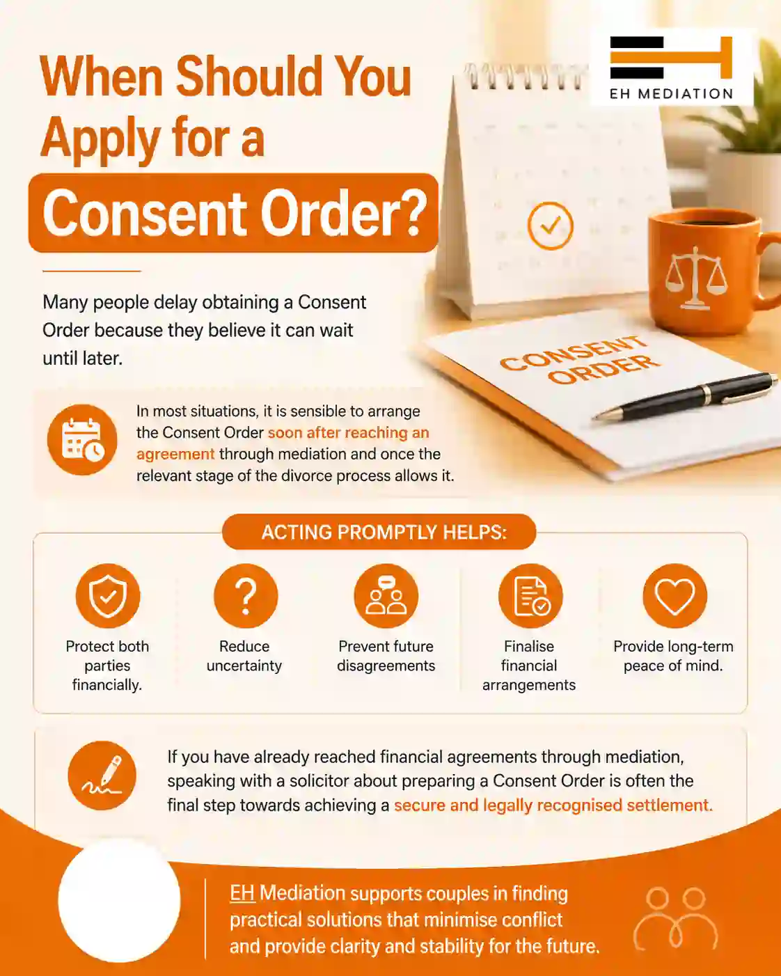 When Should You Apply for a Consent Order Hitchin?